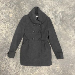 NEW New York & company gray winter coat XS